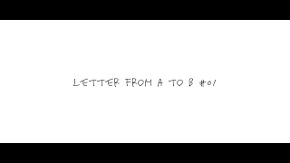 【Vtuber】Letter From A To B #01【鴉黒狐】