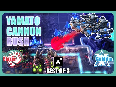 Double Starport Battlecruiser! - GuMiho (T) vs Elazer (Z) - HSC23 Group C | StarCraft 2 Replay Cast