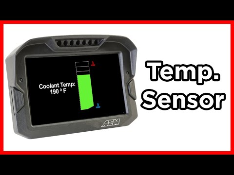 TEMPERATURE SENSOR Installation and Calibration in DashDesign