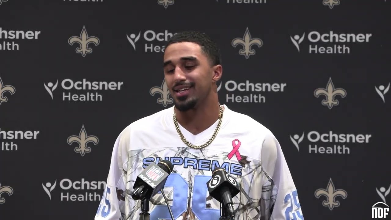 Saints S Jonas Sanker on interception, DC Brandon Staley's competitiveness, playing with Cam Jordan