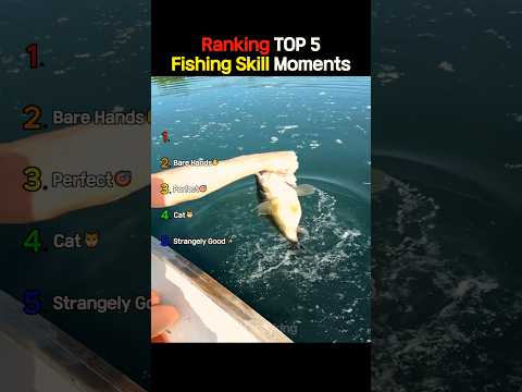 Ranking The Best Fishing Skill Moments🎣