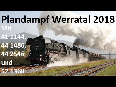 Plandampffinale im Werratal 18. bis 20.10.2018