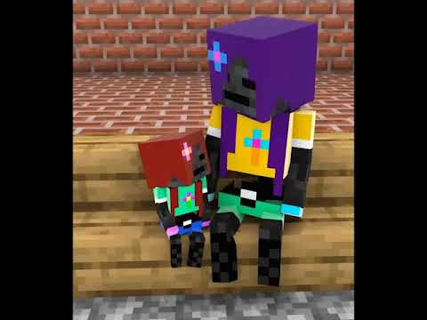 Monster School:Baby Wither Skeleton and Dog Life- Minecraft Animation - (shorts version) #Shorts​ 2