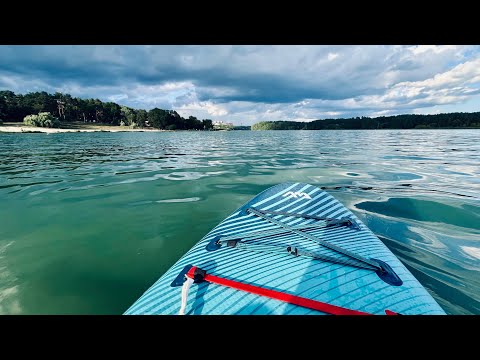 Sup board test. Aqua Marina VAPOR