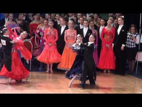 WDSF International Open Standard 1/8 Walts Maxim Smirnov - Ekaterina Svintsova