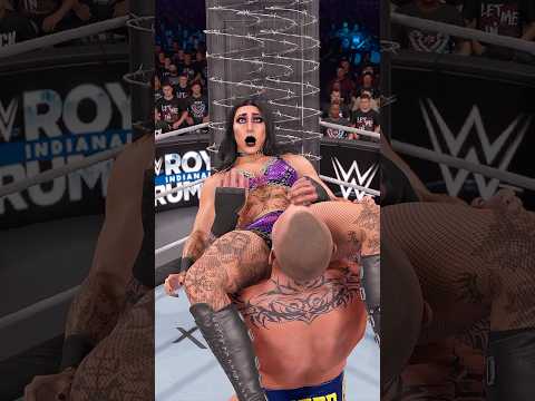 Randy Orton Vs Rhea Ripley WWE 2K25💥#wwe2k25 #shorts