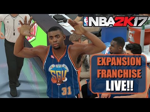 SEATTLE SGU LIVE!! | NBA 2K17 - MyGM | Expansion Franchise - EP5