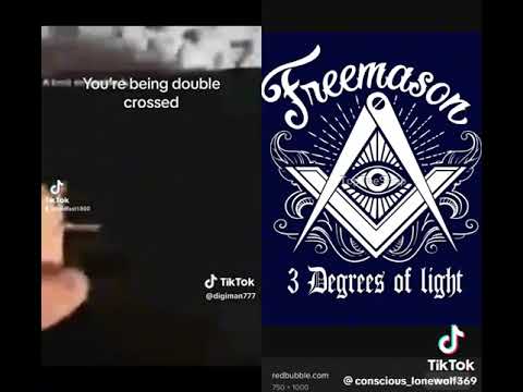 Double cross equals the Masonic Chruch