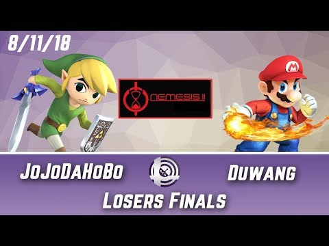 Nemesis II - JoJoDaHoBo (Toon Link) Vs. Duwang (Mario) - Losers Finals