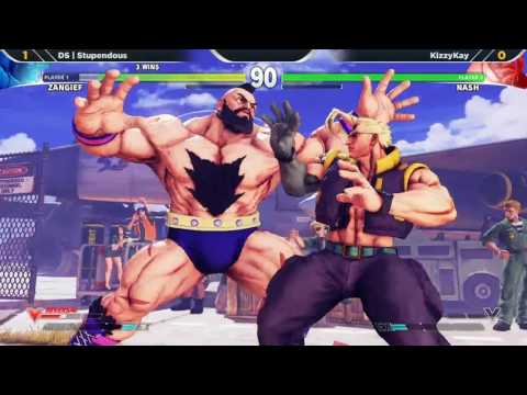 WNF 3.8 SFV - KizzieKay (Nash) vs DS | Stupendous (Zangief)