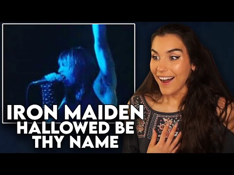 THIS IS TALENT!! First Time Reaction to Iron Maiden - "Hallowed Be Thy Name"