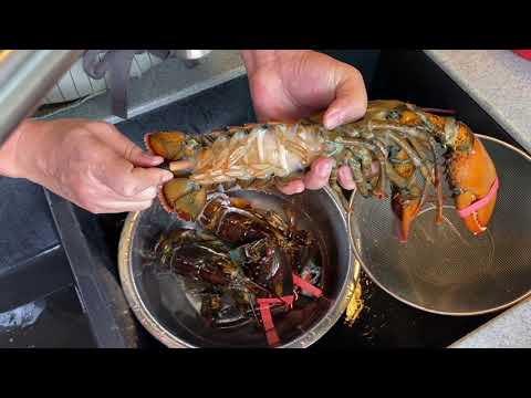 Do This Critical Step Before Cooking Lobsters! How to Clean, Prep, Cut, Crack Boston Lobsters