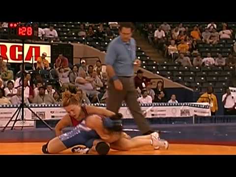 WM 63 KG Stefanie Shaw (NE Elite) vs  Alaina Berube (NYAC) - 2004 Olympic Team Trials