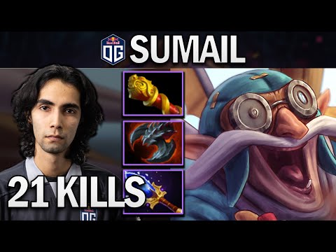 OG.SUMAIL GYROCOPTER WITH 21 KILLS - DOTA 2 7.27 GAMEPLAY