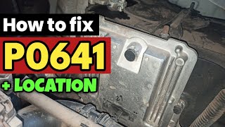 dtc p0641 quickly Fix