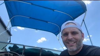 Review - VEVOR 4 Bow Boat Bimini Top