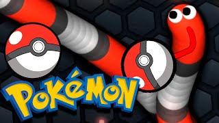 Slither.io - SKIN do POKEMON em AÇÃO!!