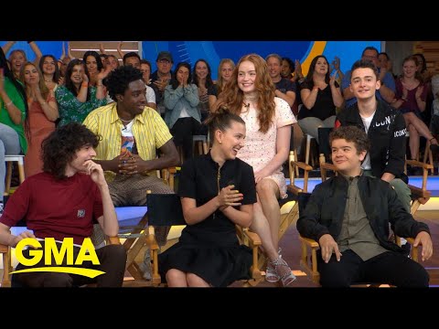 Cast of 'Stranger Things' dishes on the new season live on 'GMA' | GMA