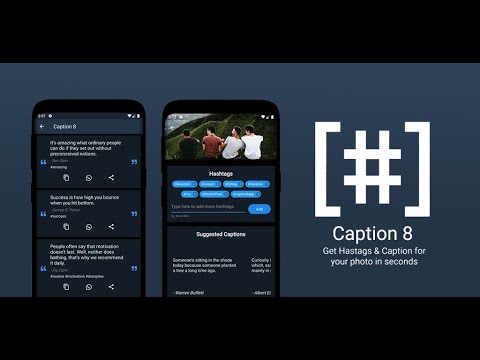 Caption 8 - Caption & Hashtags Video