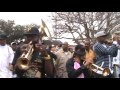 Rebirth Brass Band feat. snare drummer Derrick Tabb at Treme Sidewalk Steppers 2011 Parade