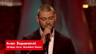 Ivan Županović: &quot;Bridge Over Troubled Water&quot; - The Voice of Croatia - Season1 - Blind Auditions3