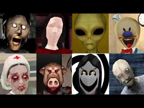 Caught Battle #35 | Horror Kiss 2 - Granny 3 - Ice Scream 5 - Evil Father - Bungu Horror Game