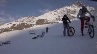 preview picture of video '9. Glacierbike Downhill Saas-Fee 2012 -CRASH-'
