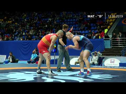 1/4 Final FS 125 kg DANYLO KARTAVYI (UKR)   OLEKSANDR KOLDOVSKYI (UKR)