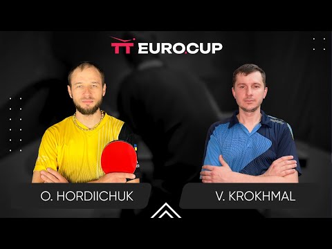 19:40 Oleksandr Hordiichuk - Vitalii Krokhmal 27.02.2024 TT Euro.Cup Ukraine Master. TABLE 3