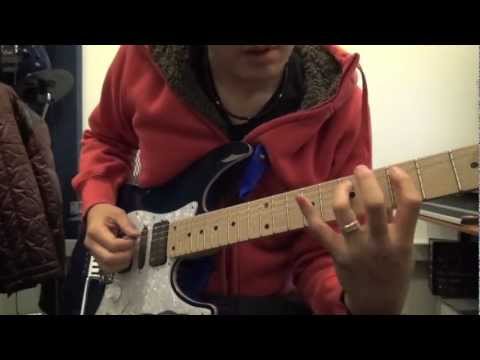 Tom Quayle A minor Blues Scale Legato Lick