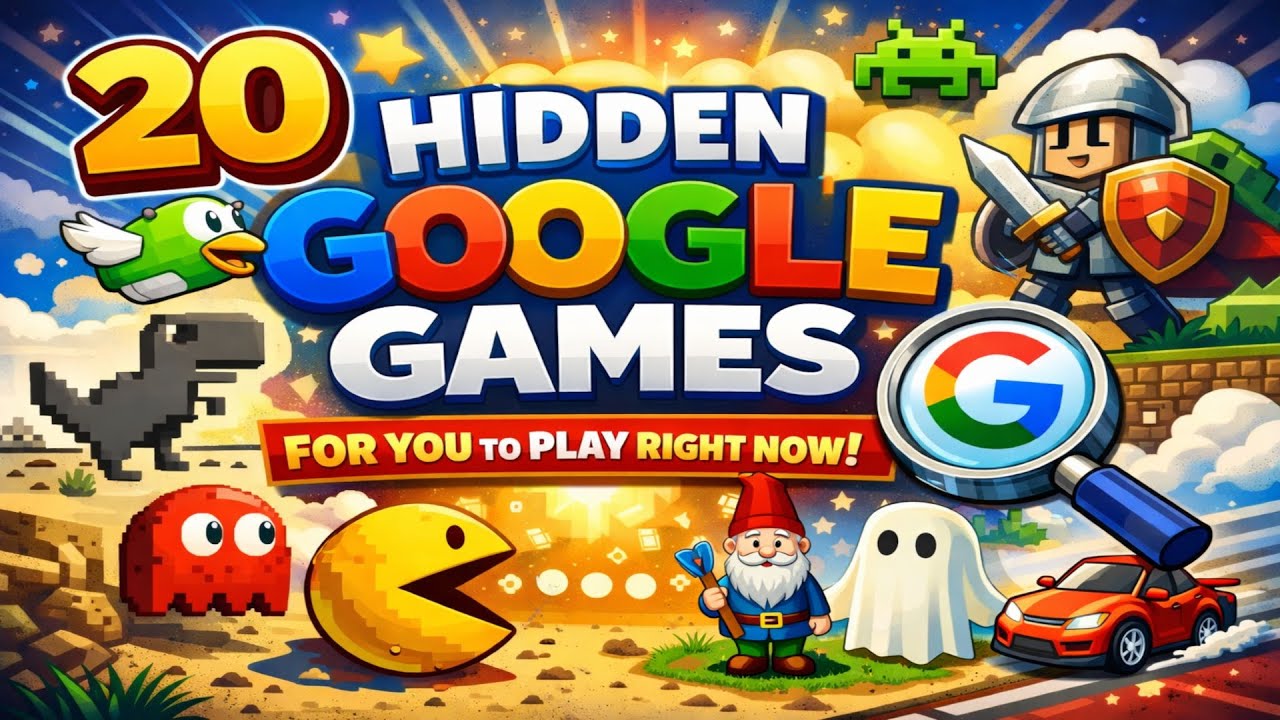 20 Best Hidden Google Games for You to Play Right Now!