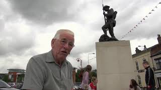 preview picture of video 'Chorley Pals Memorial Site Upgrade Completion - John Garwood'