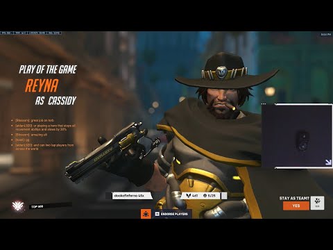 POTG! 17K DMG! GALE CASSIDY OVERWATCH 2 SEASON 5 GAMEPLAY TOP 500