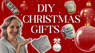 DIY Gorgeous & Affordable Christmas Gifts | Easy Cricut + Craft Ideas ✨🎄