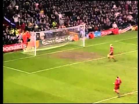 Faustino Asprilla goal vs Liverpool 1997
