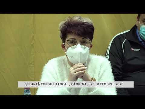 Şedinţă CL Câmpina 23 12 2020