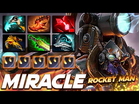 Miracle Tinker Rocket Man - Dota 2 Pro Gameplay [Watch & Learn]