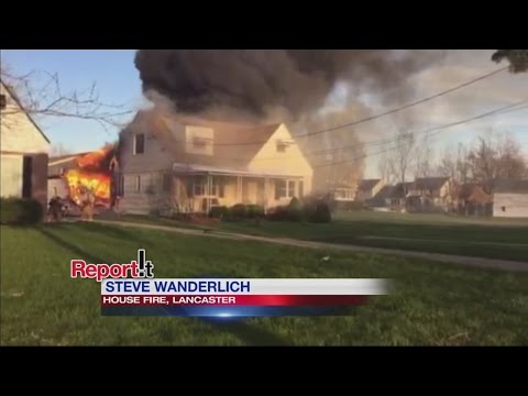 Multiple stations respond to fire in Lancaster