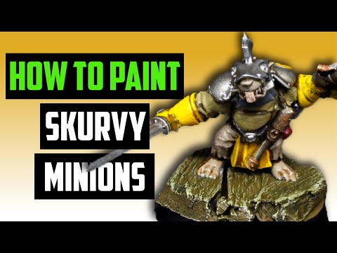 How to paint Clan Skurvy minions