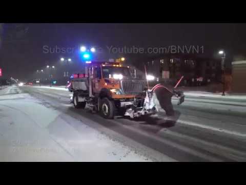 Stearns County, MN Snow Storm Travel Hazards - 11/28/2018