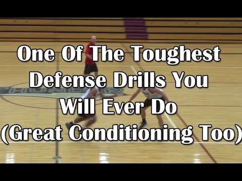 One Of The Toughest Defense Drills You Will Ever Do (Great Conditioning Too) - Man In The Hole