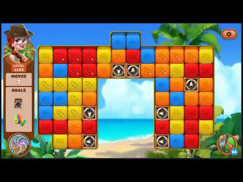 Lost Island Blast Adventure Level 1183 - NO BOOSTERS 🏝️ | SKILLGAMING ✔️