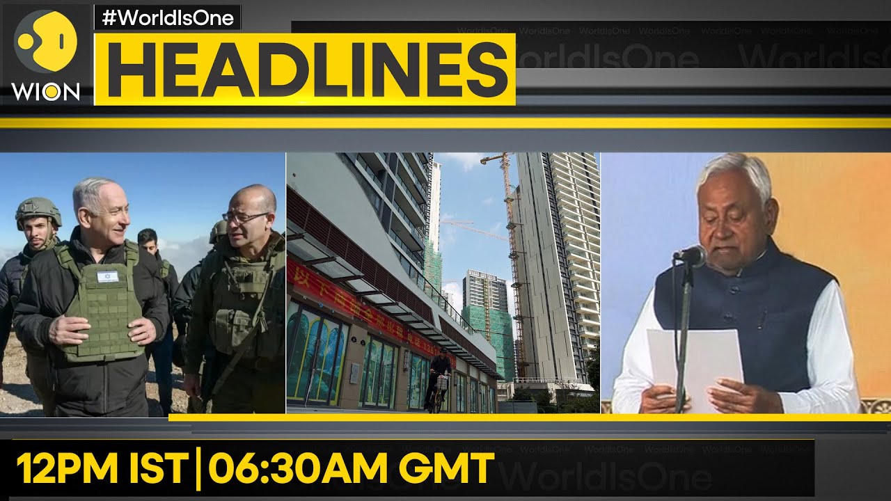 Bihar: Nitish Kumar is Bihar CM for 10th Time | China Plans New Property Stimulus | WION Headlines