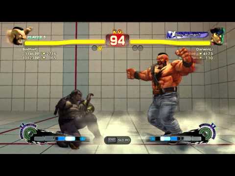 BODHIEF (ZANGIEF) VS. DARWINLI (M. BISON) - SSFIV AE PC