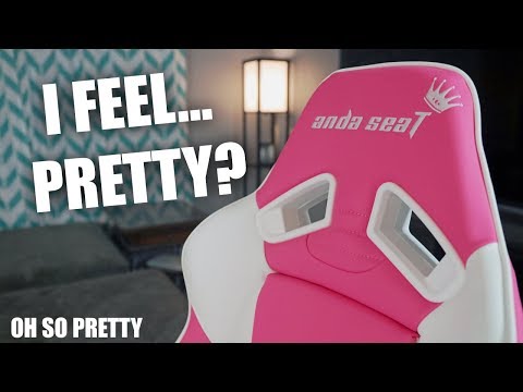 Anda Seat Pretty in Pink Gaming Chair Review Video