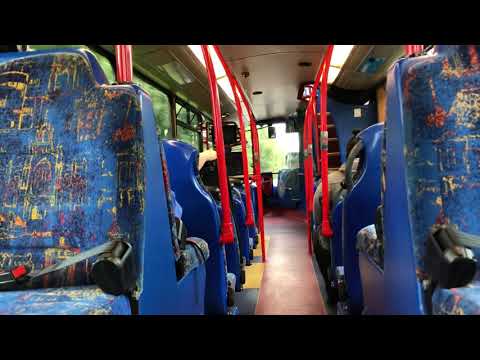 Loud diff & thrash! Volvo B7TL/Wright Eclipse Gemini SN56AFJ - The Green Bus 417