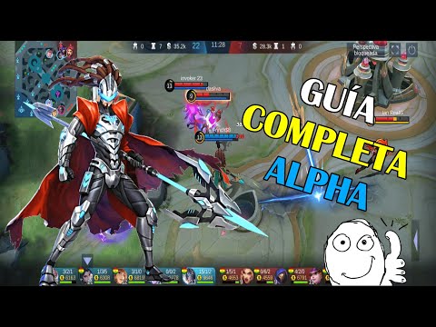 GUÍA DE ALPHA  MOBILE LEGENDS , Como USAR a ALPHA 2021