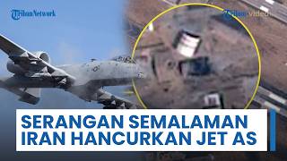 Rangkuman Perang Timur Tengah: Serangan Semalaman Iran Hantam Vital AS, Pesawat & Jet Militer Hancur