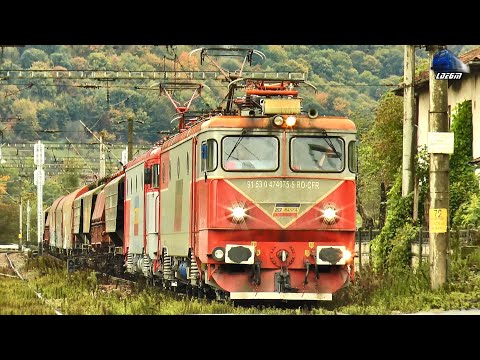 Tren CFR MARFĂ cu Mecanici Super de Treabă în Gara Năsăud - 12 Octombrie 2024
