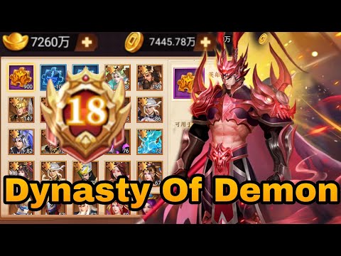 Dynasty Of Demon P-Server VIP 18 - Free Top Up & Shop - 7,2B++ Ingot